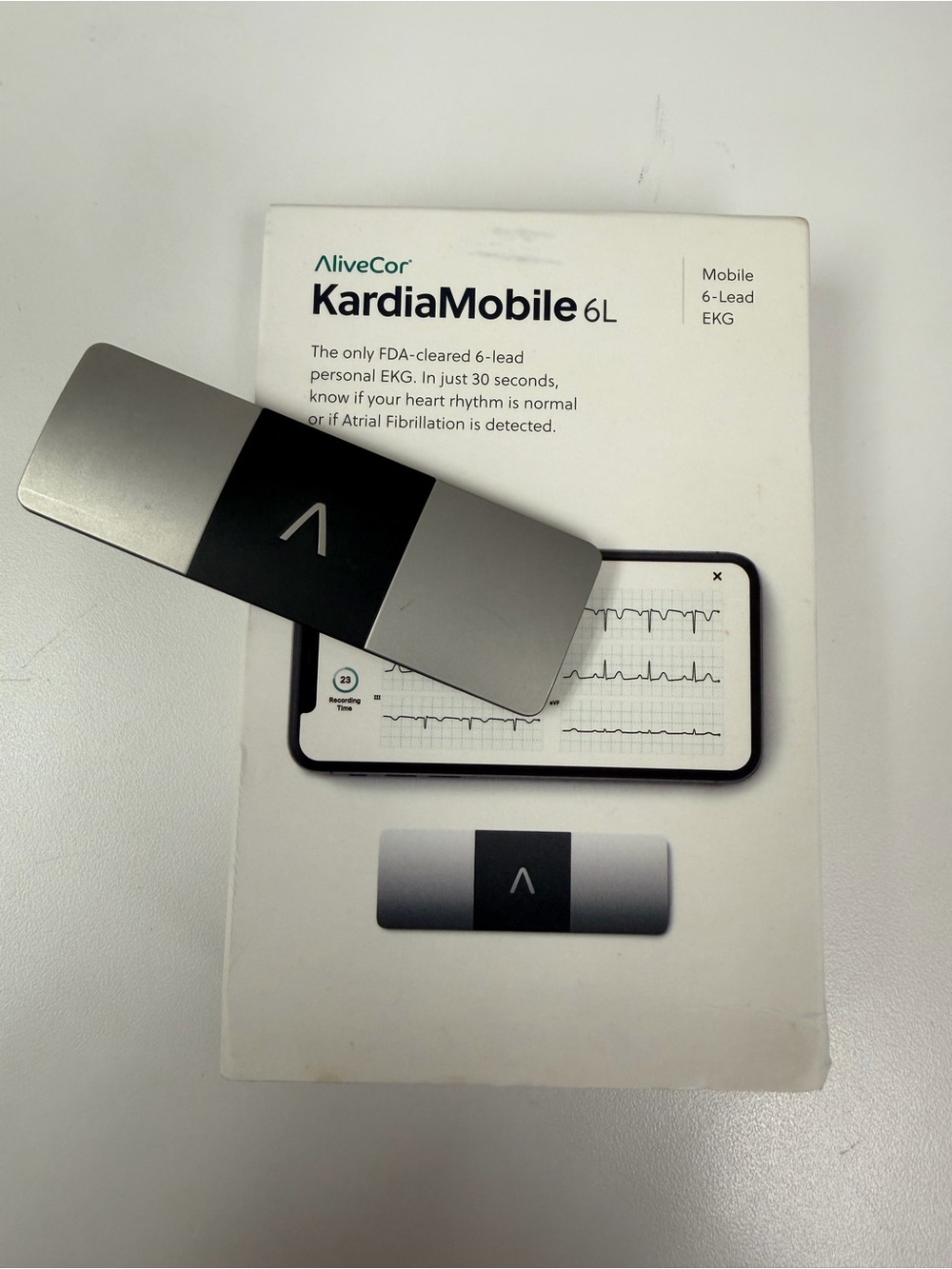AliveCor KardiaMobile 6L Personal 6-Lead EKG - New In Box
